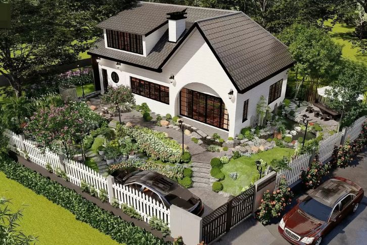 30+ Mẫu nhà vườn đẹp và xu hướng thiết kế không gian sống xanh