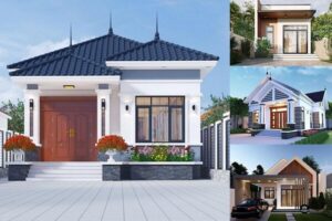 nhà cấp 4 3 phòng ngủ